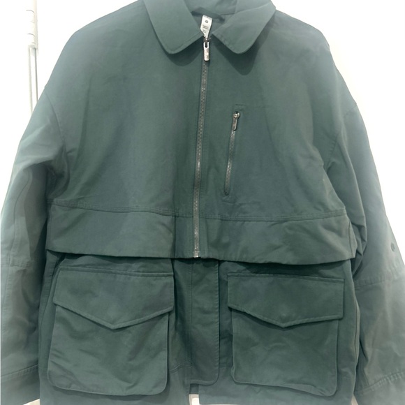 LULULEMON GLYCE 2-in-1 ADAPTABLE JACKET GREEN.SIZE SMALL - Picture 5 of 15